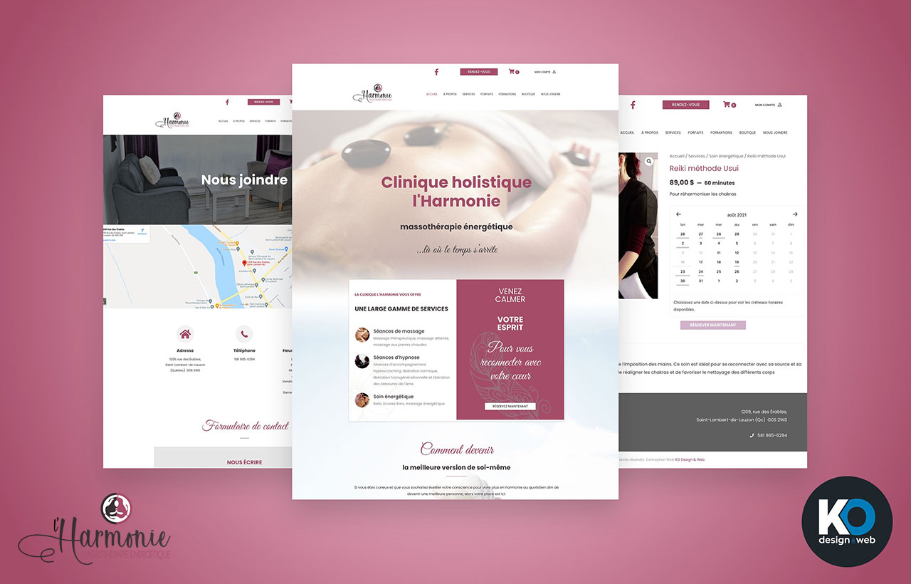 Clinique l'Harmonie - Massothérapie énergétique